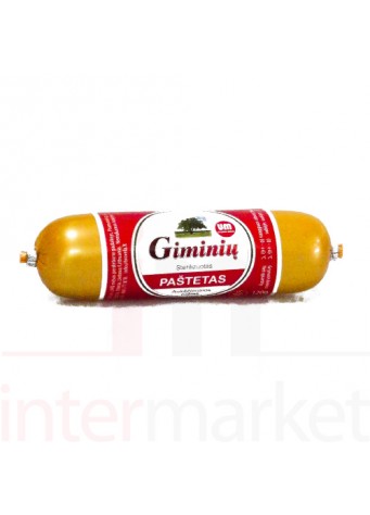 Paštetas GIMINIŲ a.r. 120g Utenos mėsa